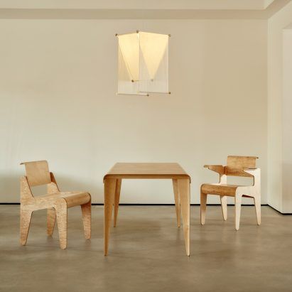 Béton Brut and Isokon reimagine Marcel Breuer furniture in masur birch