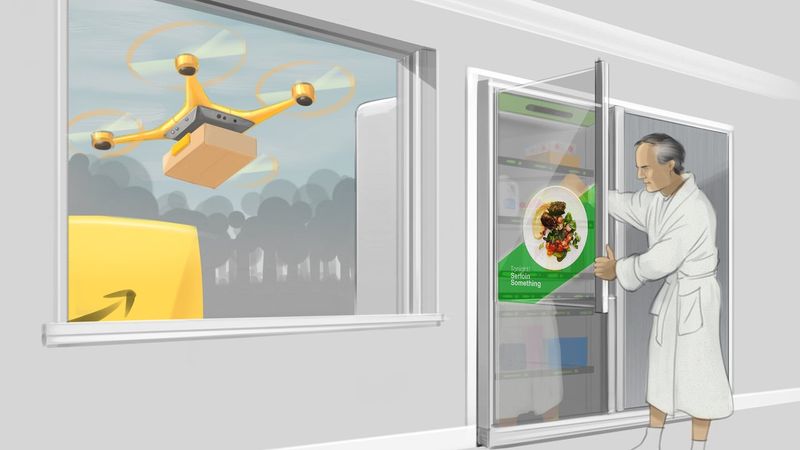 The Future Of Amazon And Whole Foods: Drones, Shared Refrigerators, And Hydroponic Garages
