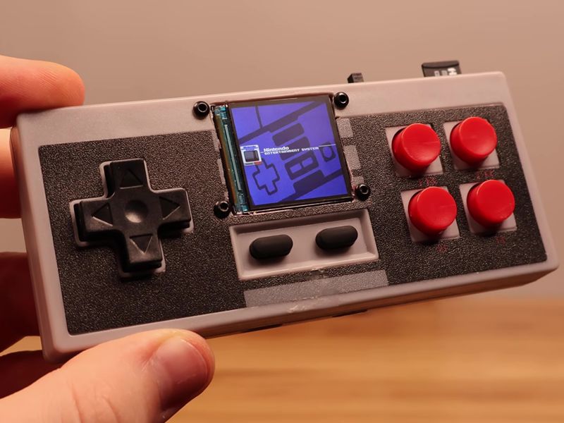 Someone Stuffed a Full Retro Console Inside an NES Controller for $17